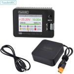 ToolkitRC M7 200W 10A Déchargeur de chargeur d'équilibre avec ADP100 pour 1-6S Lipo Batterie Tension Servo Checker Récepteur Signal Test